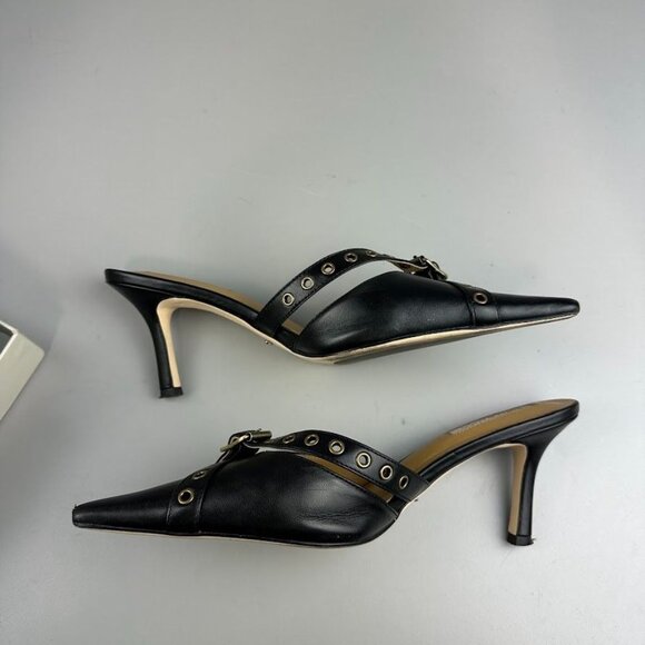 Tony Bianco Savoir Mule in Black Nappa - Picture 5 of 8